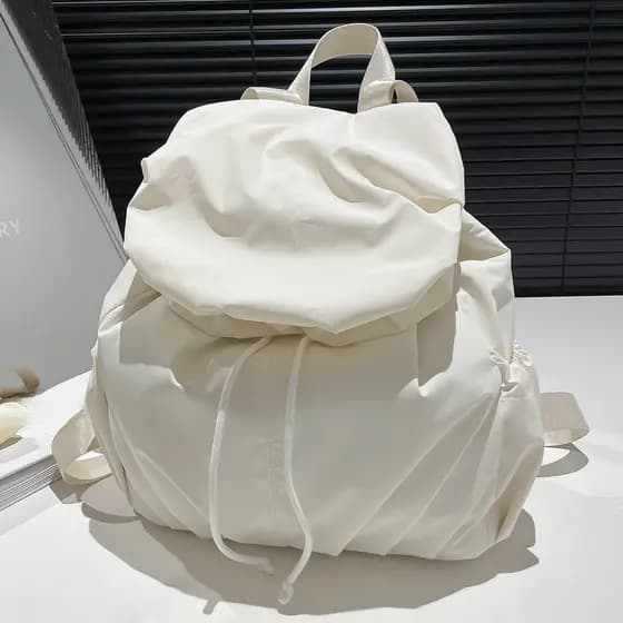 2025 novo estilo versão coreana ins estilo mochila feminina estudante mochila japonesa simples All-Match mochila de viag