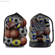 Malha Do Saco Da Bola Dos Esportes De SHENGDA , Durável Extra Grande De Futebol Basquete , Amplamente Aplicável