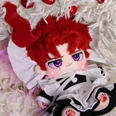 Boneca De Pelúcia JoJo's Bizarre Adventure Kakyoin Noriaki De 20 Cm , Lindo Menino Cosplay Vestir Algodão Brinquedos Cor