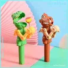 Brinquedo de Dinossauro para Alívio de Estresse, Adorável, Pirulito, Divertido, Desenho Animado, Armazenamento de D J9EP