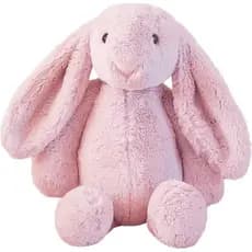 Coelho de Pelúcia Rosa - Médio 16" Adorável Brinquedo de Pelúcia de Coelho Presente para Crianças, Decoração de Primaver