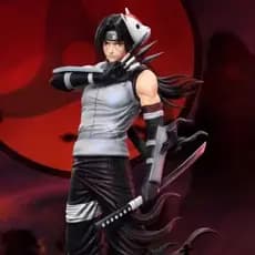Em Estoque Anime Modelo Uchiha Itachi Uzumaki Narute Coleção Desktop Ornamento Decorações Presentes Do Feriado Crianças