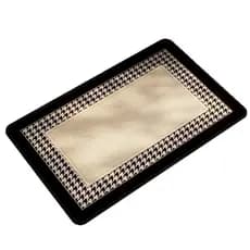 Tapetes de banheiro de linho estilo Medieval antiderrapante com absorção de água