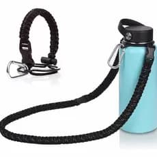 alça da Garrafa de água Paracord Corda Garrafa De Água corda copo Alça Garrafa Térmica Alça Garrafa Pacco