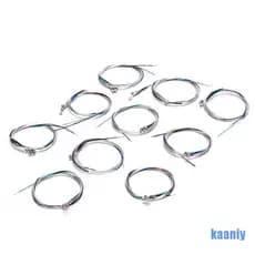 Ka 10 Conjunto De Cordas De Violino Para Substituição De Partes De Violino De Aço / Core E A D G Ny