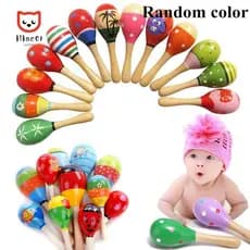 LILACUVOE 6/12 Unidades Suprimentos Para Festas Musicais Chocalhos Maraca