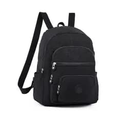 Mochila Escolar Impermeável de Nylon 3OBF, Grande Capacidade, Para Meninas