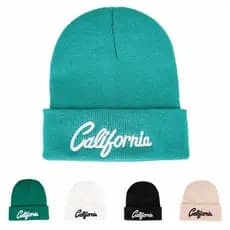Outono inverno novo estilo ins chapéu de malha feminino inglês bordado All-Match quente chapéu de lã masculino na moda v