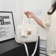 Bolsa de Ombro Multifuncional para Mãe e Bebê 2026