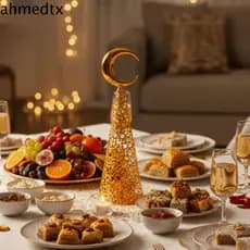 Suporte De Vela AHMEDTXB Moon Tealight , De Árvore Vintage Oco , Queimador De Incenso De Metal Clássico