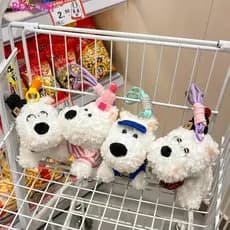 Chaveiro De Boneca De Pelúcia BOLONI , Pingente De Bolsa Highland Anti-Perda De Animal De Desenho Animado , Fofo
