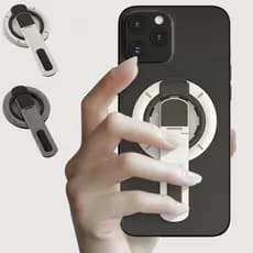 Suporte Magnético Dupla Face Para Telefone Ultrafino 360 ° Multifuncional Giratório Ajustável Em Vários Ângulos