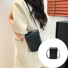 zzz Bolsa De Ombro Feminina Masculina Telefone Pequena Mensageiro Vertical Crossbody