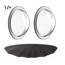 Dustproof Lens Protector Scratch-resistant Camera Cover 2pcs Waterproof Car Adhesive Guard Rain Shield for Automotive Re