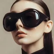 Europeu americano Retro Oversized quadro redondo óculos de sol das mulheres dos homens na moda quente menina influenciad
