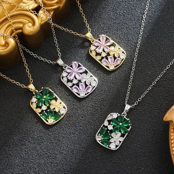 Colar de flores moda luz luxo nicho novo estilo Design exclusivo temperamento High-End elegante All-Match requintado cla