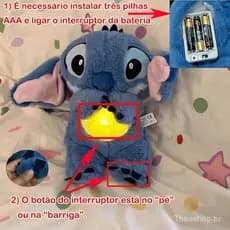 Boneca De Ponto De Pelúcia De 32CM Com Iluminação Musical Companheiro De Sono Bebê Suavizante Som Brinquedo Kawaii 2 ML0