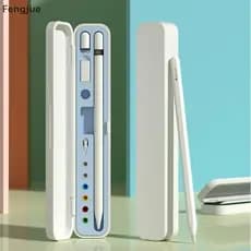 Fengjue Portátil Para Lápis 2 1 Caso Caixa De Armazenamento Bolsa Caneta Titular Stylus Capa IPad 1st 2nd Gen Casos De P