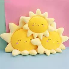 SHENGDA Almofada De Pelúcia Sala De Natal Decorativa Sun Cloud Decoração De Casa Brinquedos Infantis Brinquedo
