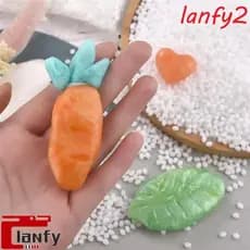 LANFY Resina Argila Livre Solo Plástico , Material DIY Transparente/Branco Cristal Moldar , Pelota