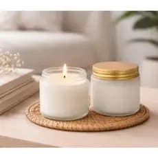 Velas Aromáticas Perfumadas 100g Cera Coco Queima 20 Horas