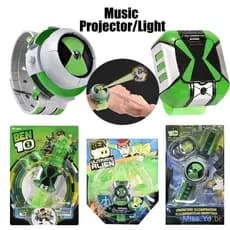 Relógio Infantil Ben 10 Omnitrix Projetor 3D Relógios Estilo Cosplay Ben10 Presentes de Aniversário para Crianças