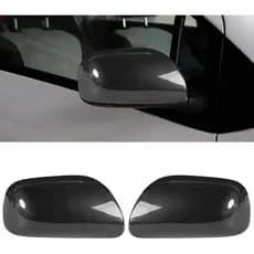 2 Peças Compatíveis com a Capa do Espelho Lateral do Toyota Yaris 2006 2007 2008 2009 2010 2011, Lado do Motorista e Pas