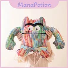 Emotion Monster Plush Toy Colorido E Irresistível Vários Tamanhos