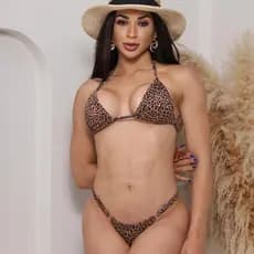 Biquíni  Oncinha  Marquinha - Estampado