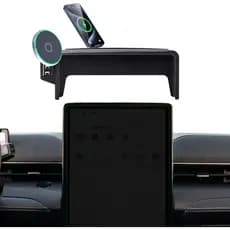 Suporte de Telefone para Carro para Ford Mustang Mach-E 2021-2025 2026, Acessórios Compatíveis com Tela Touchscreen de 1