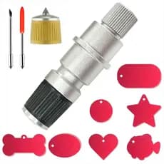 CB09 para Ferramenta de Suporte de Ponta de Gravação e Corte Silhouette Cameo, 2 Lâminas de Corte para Vinil e Tecido e