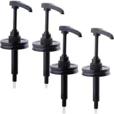 Mason Jar Syrup Honey Sauce Dispenser Pump Lids For Regular Mouth Airtight & Leak-Proof Coffee Bar Syrup Dispenser Pump