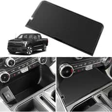 Tampa do Compartimento do Console Central para Acessórios Ford F150 2021-2025 2026/Lightning XLT PRO 2022-2025 Painel In