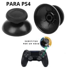 Par de Alavanca para Analógico PS4 Para Controle Playstation Ps4 Dualshock Direcional Reparo