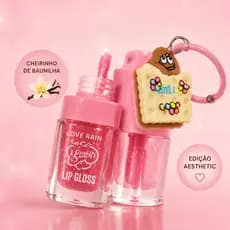 Lip Gloss com cheirinho Baunilha - Love Rain