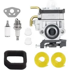 Kit de Carburador 308054129 para Substituição em Soprador de Folhas Ryobi RY38BP 175 MPH 760 CFM 38cc, Peças para Soprad
