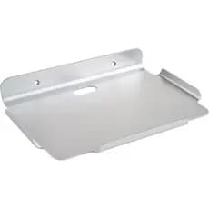Prateleiras Flutuantes de Metal Profundas de 8,5''x6,3'', Prateleiras de Parede Flutuantes de Metal com Borda para Caixa
