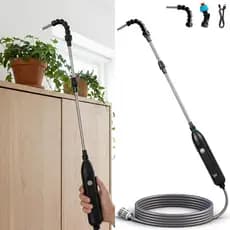 Rechargeable Cordless High Reach Plant Waterer - with Telescopic Wand Plant (25.6–33.4 in), Watering Can Hanging Plants
