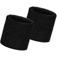Conjunto de Munhequeiras Esportivas para Homens e Mulheres, Munhequeiras Esportivas Absorventes de Suor, Faixas de Suor