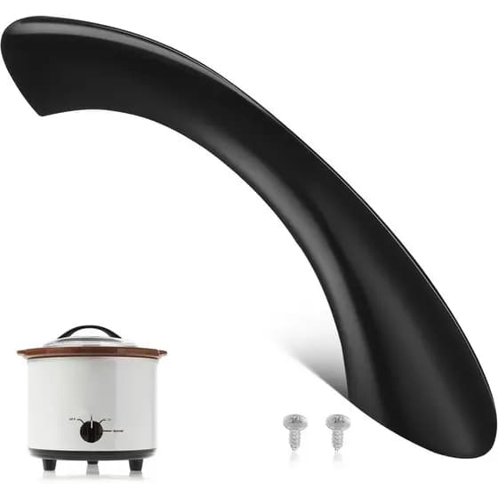 Unomor Detachable Pot Lid Handle Replacement for Electric Skillets Heat Resistant Large Pan Handle with Ergonomic Grip E
