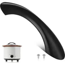 Unomor Detachable Pot Lid Handle Replacement for Electric Skillets Heat Resistant Large Pan Handle with Ergonomic Grip E