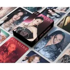 KPOP 127 Unidades/Caixa BLACKPINK Solo JISOO Photocards DEADLINE LOMO Cartão De Coleção