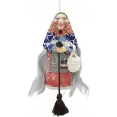 Boneca de Bruxa de Cozinha Feita à Mão para Boa Sorte, Bonecas de Cozinha como Ornamento Suspenso, Decoração Mágica de B