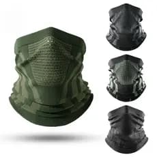 Bandana De Inverno Pescoço Mais Quente Polaina Respirável Máscara Facial Capa