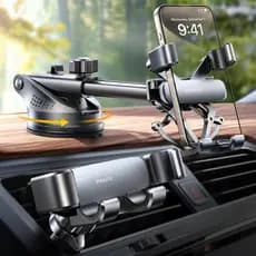 Suporte de Telefone AINOPE para Carro, Suporte de Telefone por Gravidade 3 em 1 para Painel, Para-brisa e Saída de Ar do