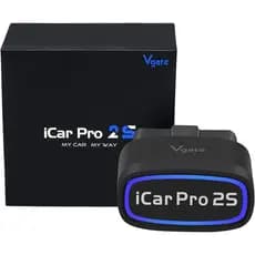 Vgate iCar Pro 2S Bluetooth OBD2 Scanner Fixd Car Diagnostic Tool Code Reader for Android & iOS & Windows, Black