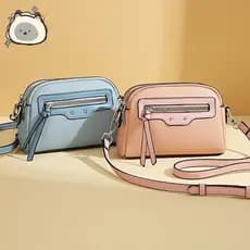 Bolsa Crossbody Feminina De Ombro Pequeno Para Celular Pequena Quadrada