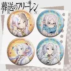 Frieren: Beyond Journey's End, merchandise para fãs de anime com dupla luminosidade, distintivo laser reflexivo Jasmin,