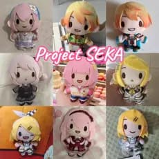 Projeto SEKAI Plushie Tenma Tsukasa AKIYAMA MIZUKI Otori Emu Kagamine Rin Megurine Luka Boneca De Pelúcia Macia Brinqued