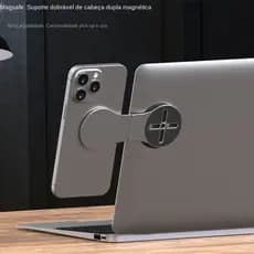 Suporte Magnético MagSafe Transfronteiriço , Dobrável Para Celular , Tela De Suspensão Tesla De Navegação Carro KJ2336